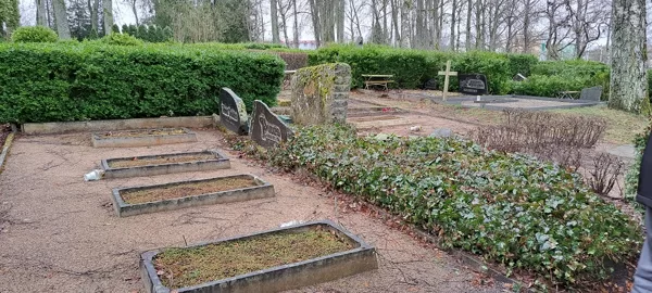 Jāņa Pudža kapavieta Jaunajos kapos 2023. gada 15. februārī. Fotogrāfs: Lita Zandberga
