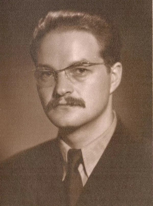 Laimonis Kamara 1958. gadā (Vairas Kamaras arhīvs)